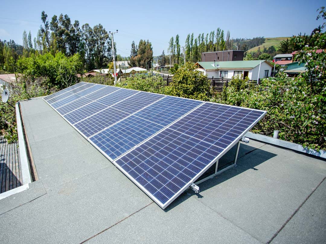 Fotoeléctrico Tantos Cintura Proyectos de Paneles Solares para Casas - Solcor Chile