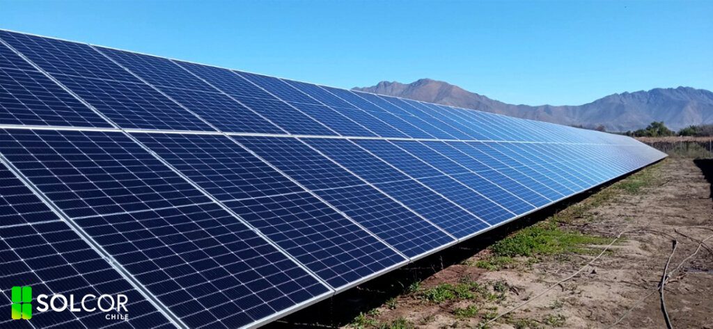 Paneles solares fotovoltaicos Solcor en Agrícola Valle Centro